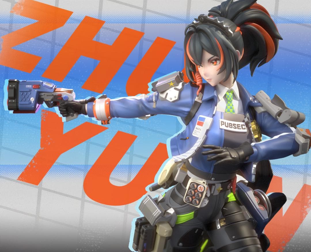 ガレージキット ゼンレスゾーンゼロ 朱鳶 シュエン / 未塗装未組立