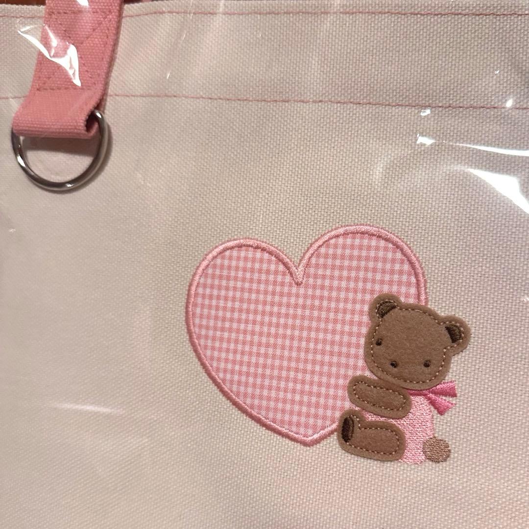 ファミリア familiar カラフルシリーズ トートバッグ ピンク 新品未