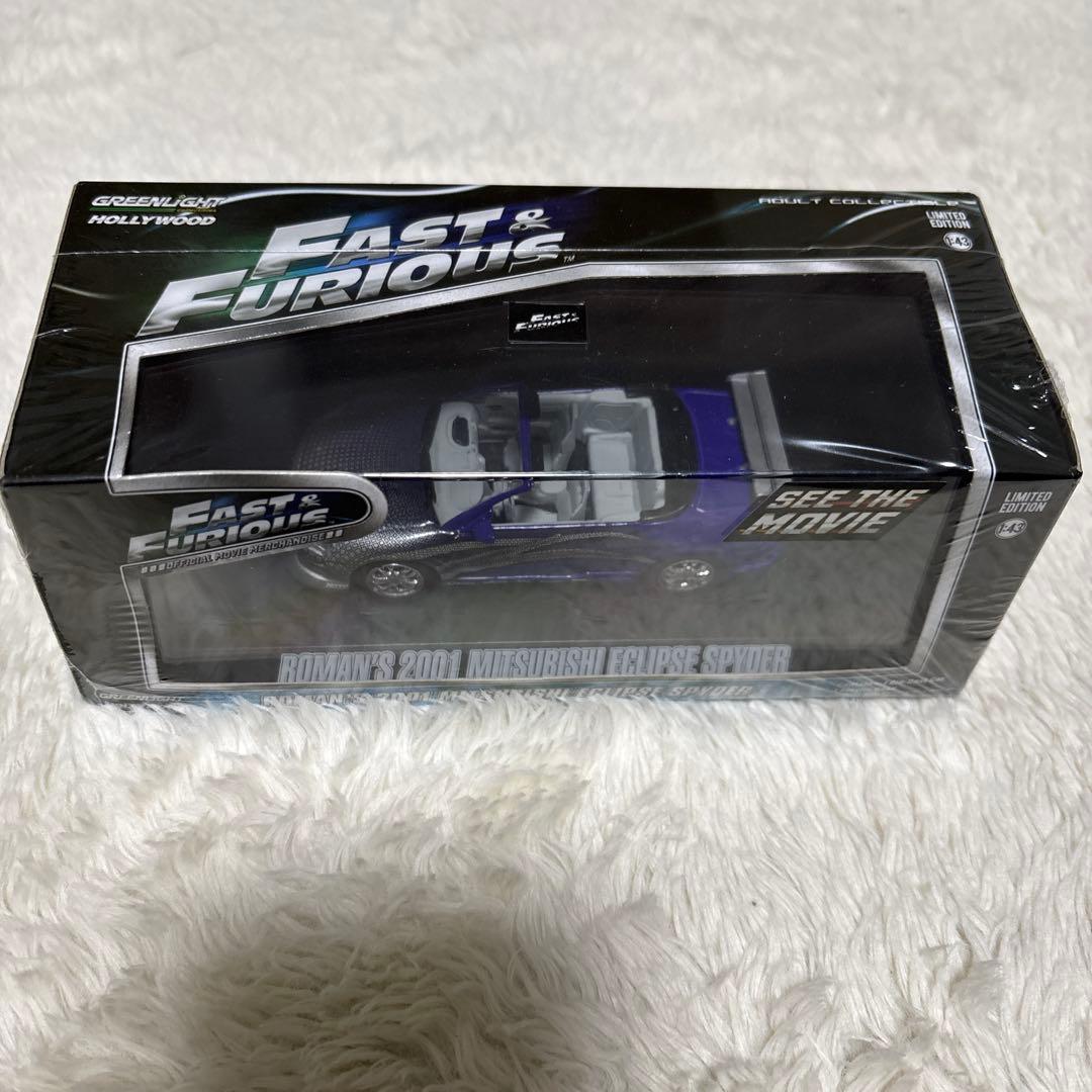 ミニカー Fast & Furious Roman's2001Eclipse Spyder Velozes e Furiosos (Fast & Furious) 2001 Mitsubishi Eclipse Spyder