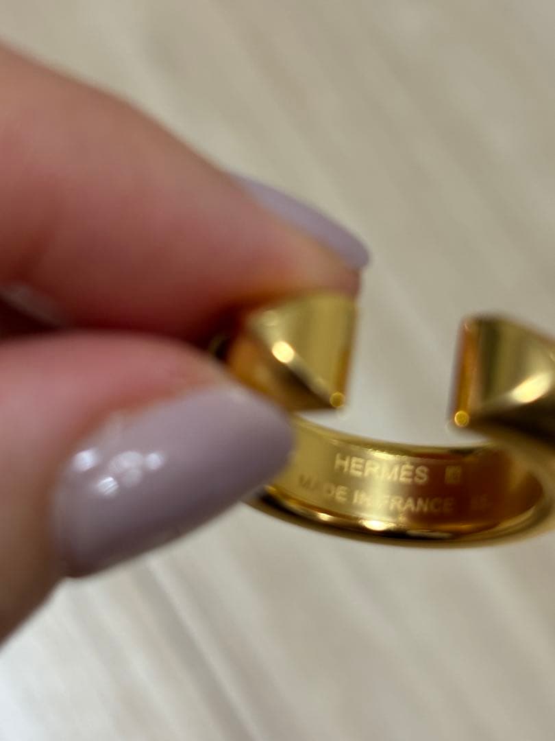 1月末までの金額☆新品☆エルメス2025新作リングサイズ55アテナドゥ