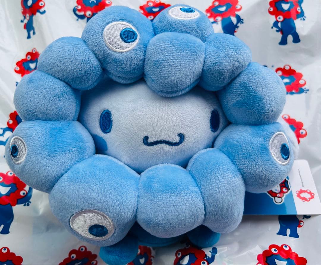 サンリオ ミャクミャクなりきりぬいぐるみ 推しカラー M シナモン 大阪関西万博