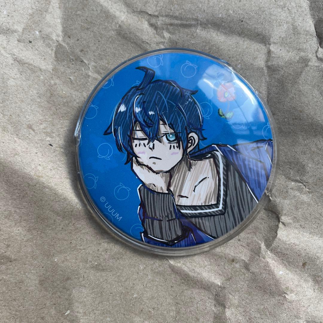 からぴち なおきり 直筆イラスト 缶バッチ - メルカリ