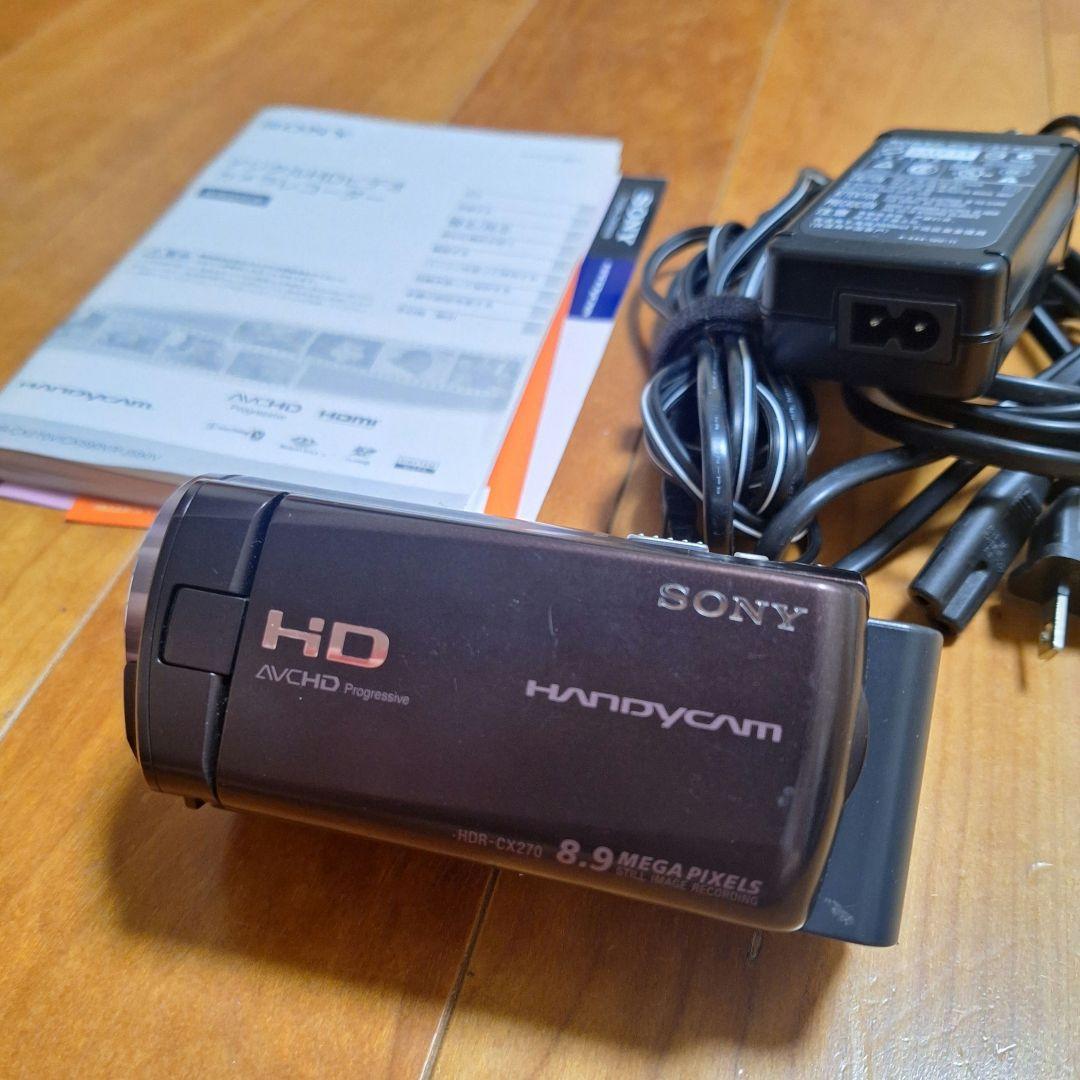 SONY ハンディカム HDR-CX270V Amazon | SONY HDビデオカメラ Handycam CX270V プレミアムホワイト