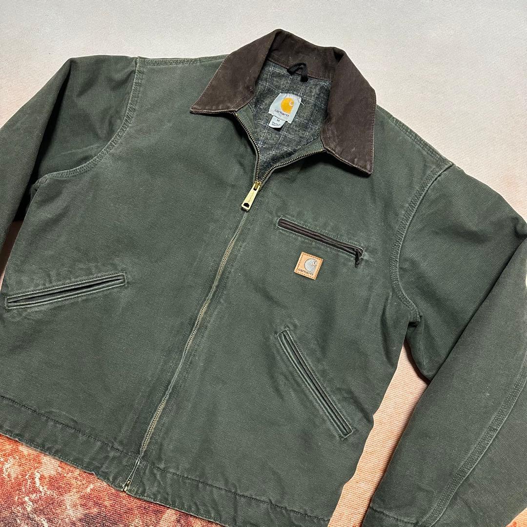 モスグリーン Carhartt デトロイトジャケット J97 MOS ミディアム