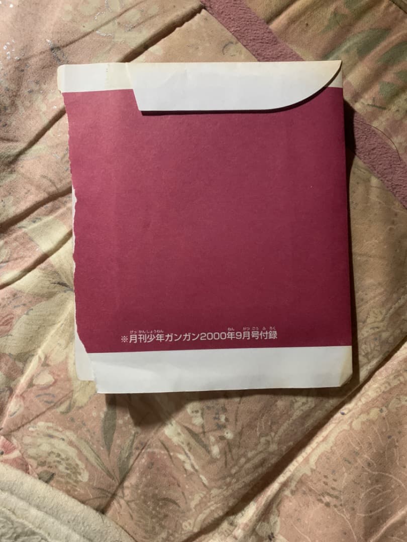 未開封ガンガン付録