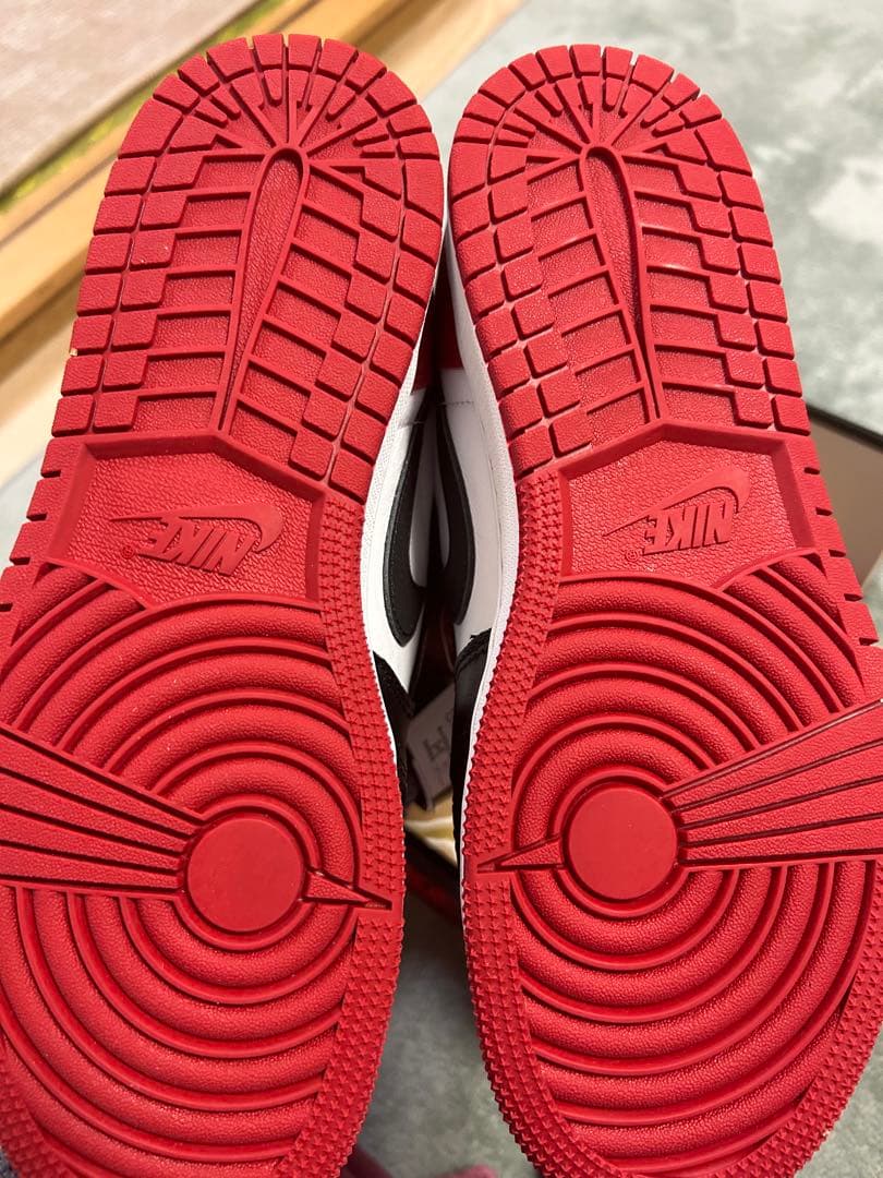 新品未開封⭐︎エアジョーダン1LOW Black Toe⭐︎24.5cm