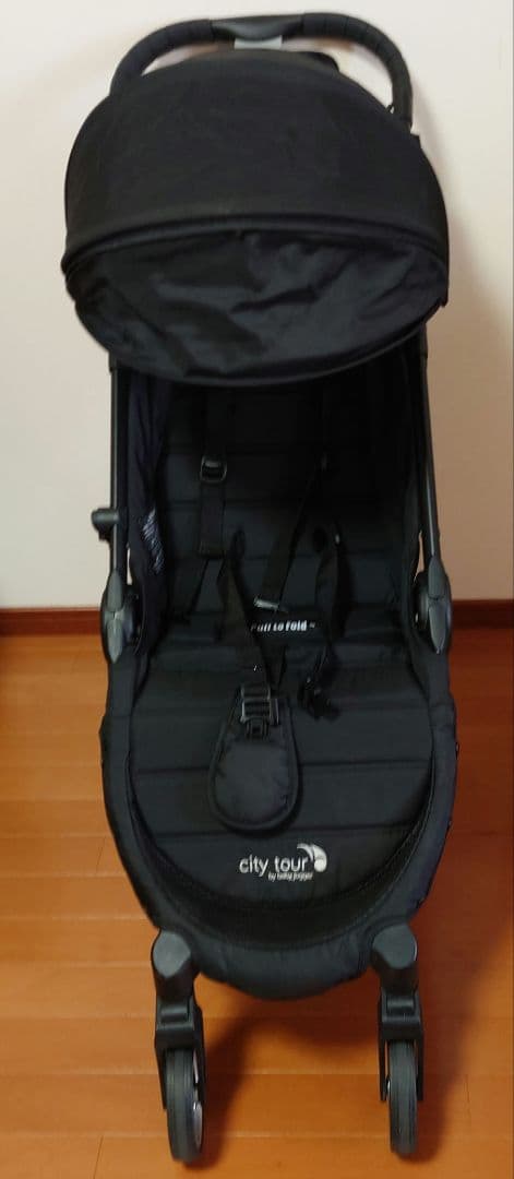 美品】Baby Jogger 折りたたみ ベビーカー ネイビー 美品 ベビーカー