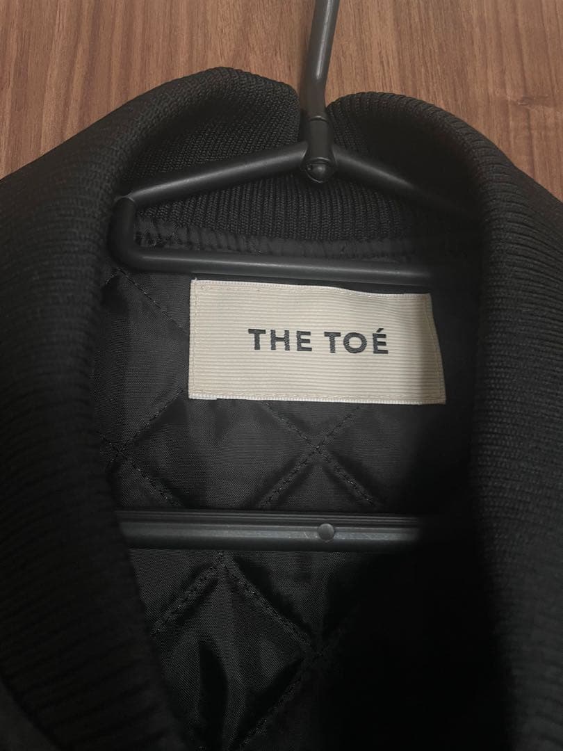 THE TOE ボンバージャケット ブラック