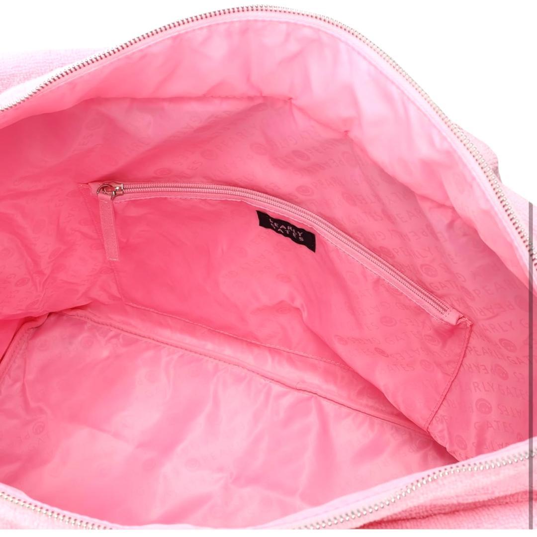 パーリーゲイツ パイルロッカーBAG 大容量 ロゴ刺繍 090 ペールピンク