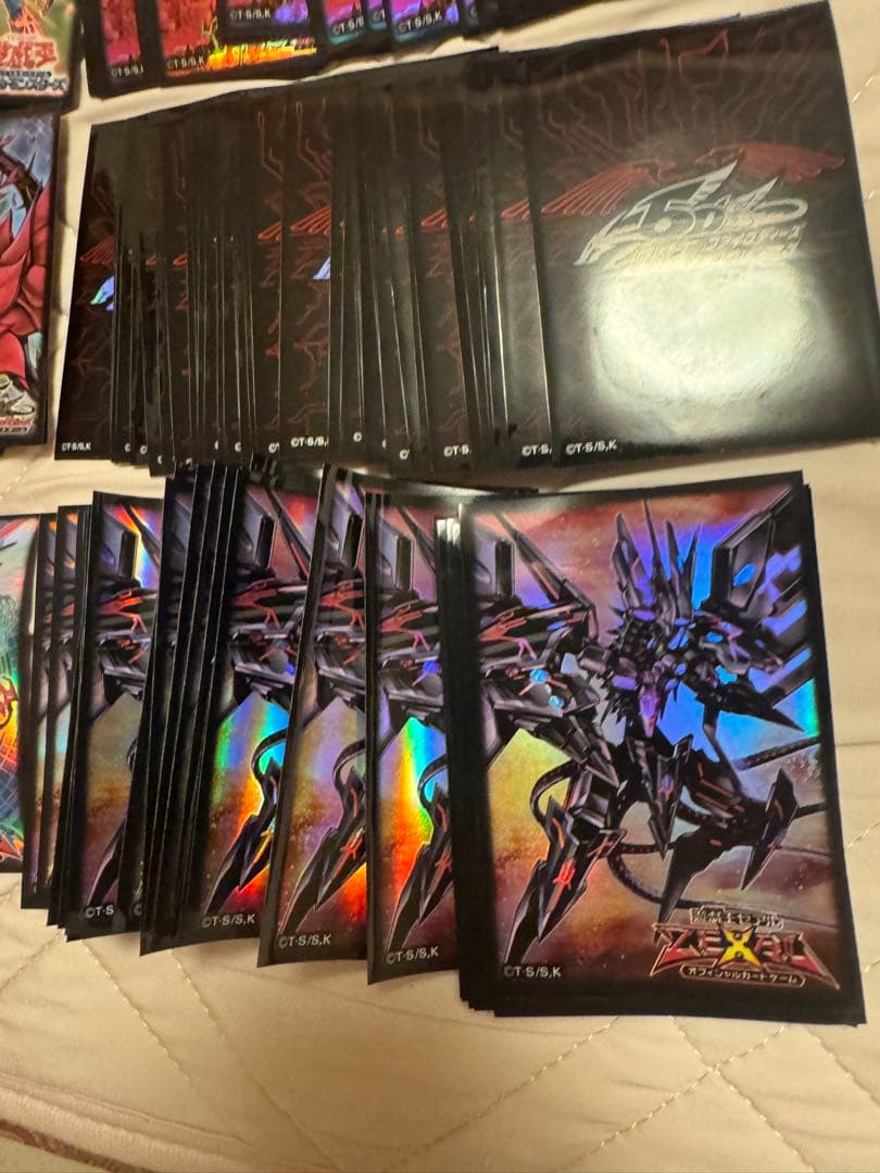 遊戯王　スリーブ　開封済みスリーブ　セット