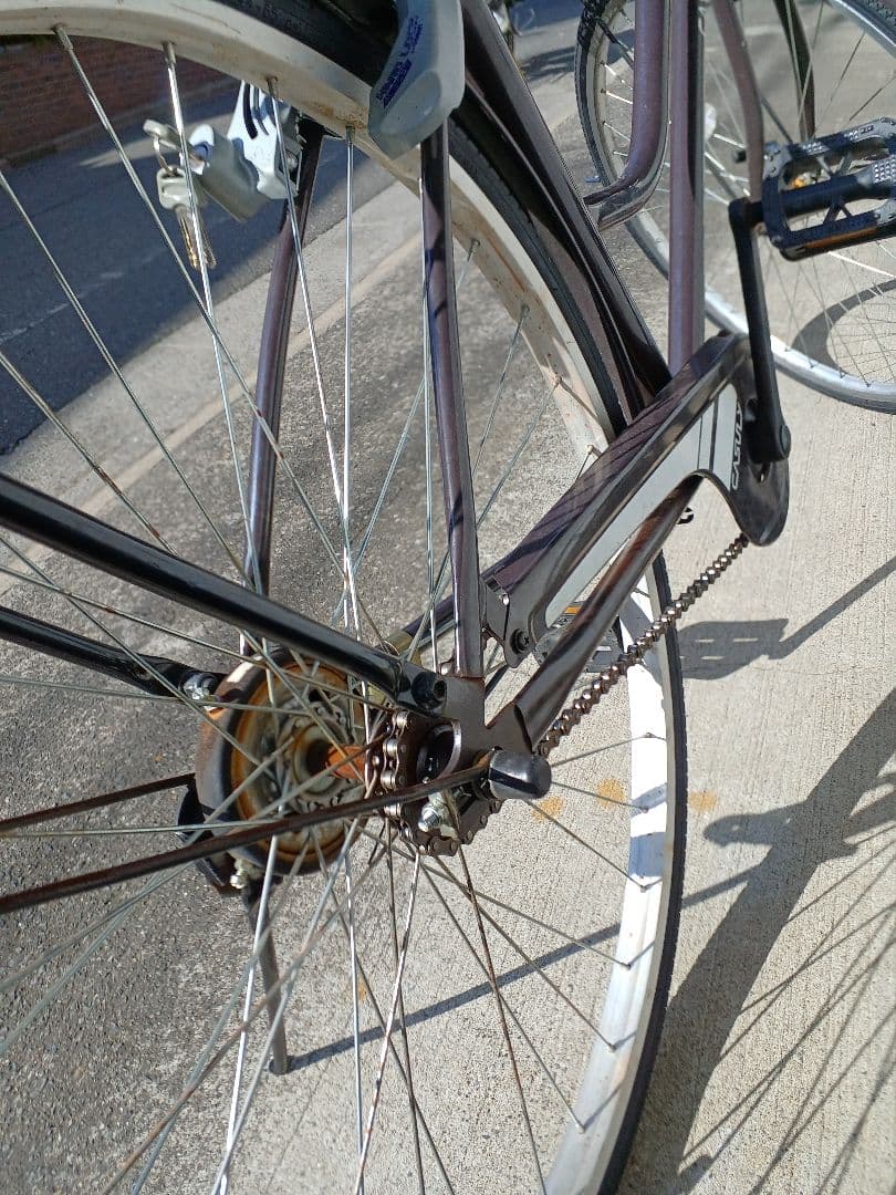 シティーサイクル27インチ アサヒCASULYシングルギア 都内引き取りのみ