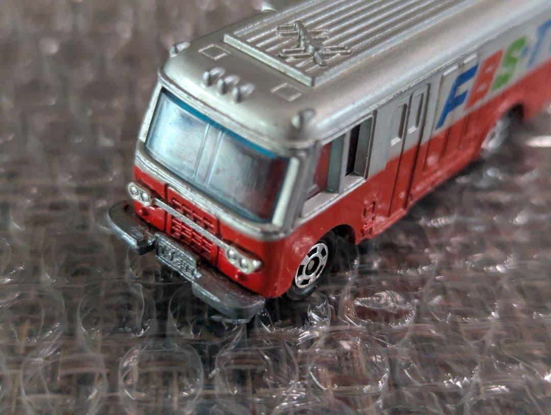 トミカ 福岡放送 NHK TV 中継車 黒箱 日本製 箱付き 特注 FBS-TV