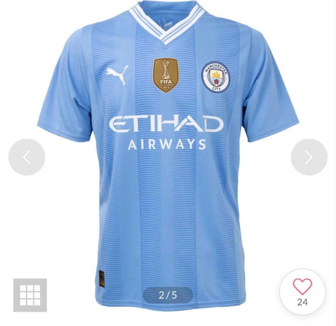 マンチェスターシティ 23/24 ユニフォーム 9.ハーランド - メルカリ