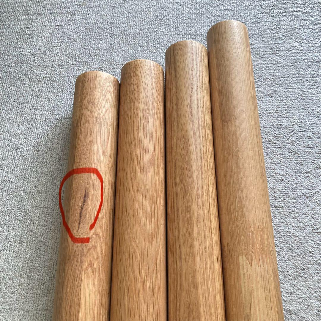 未使用⭐︎無印良品 木製テーブル脚4本組 - メルカリ