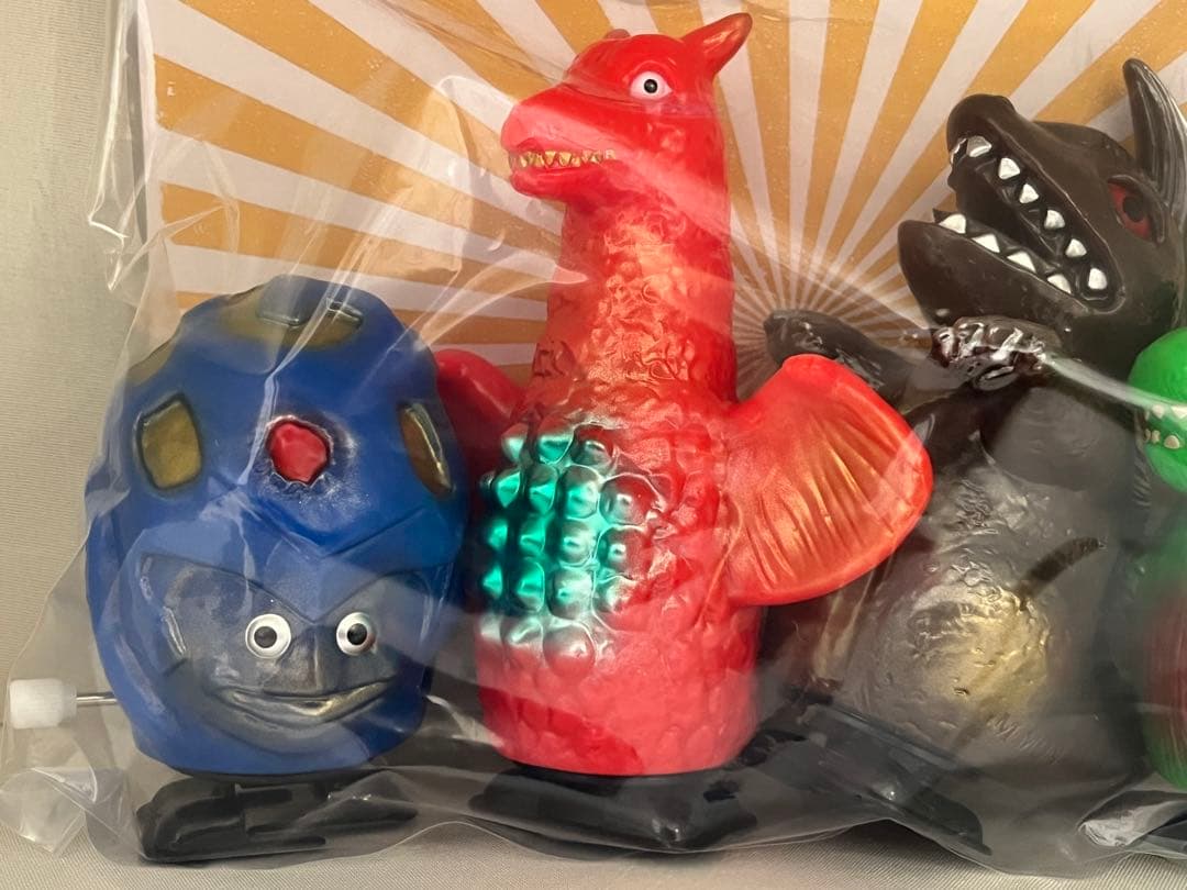 メテオライト　ゼンマイ怪獣セット1期