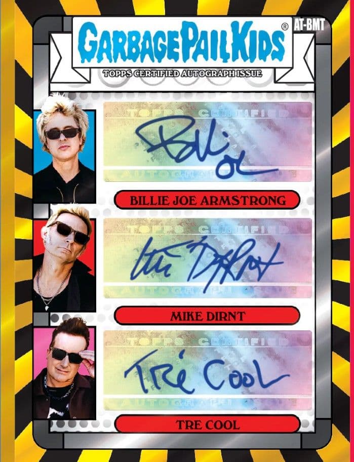 Topps カード GPK Battle of Bands Green Day