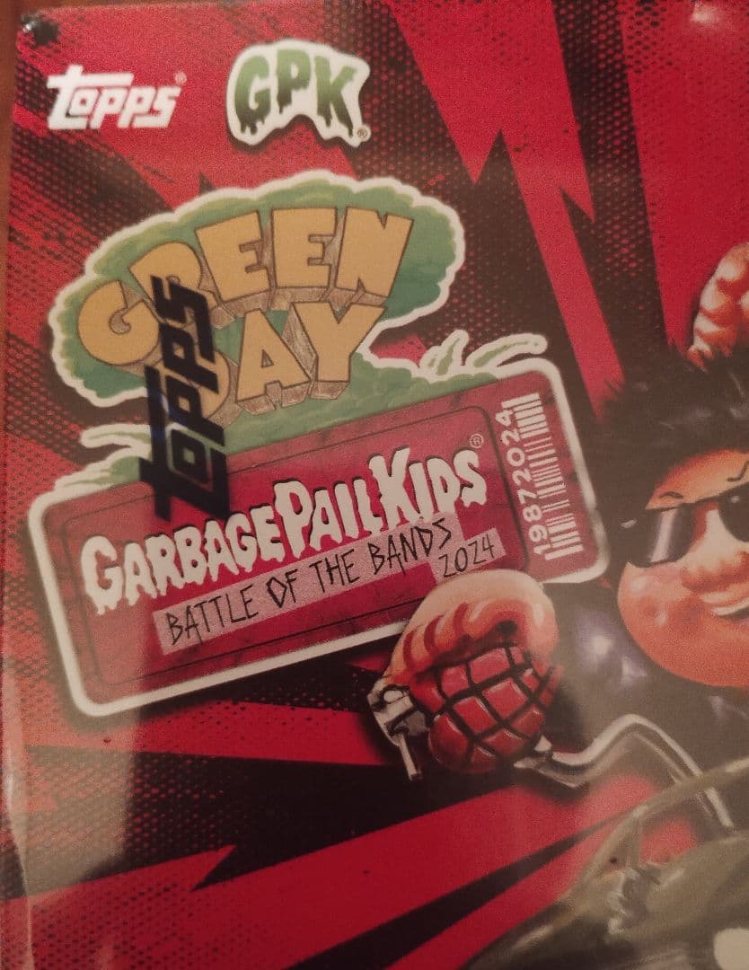 Topps カード GPK Battle of Bands Green Day