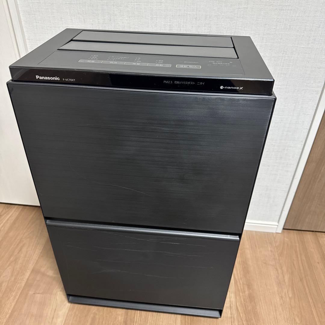 Panasonic 空気清浄機 F-VC70XTブラック - メルカリ