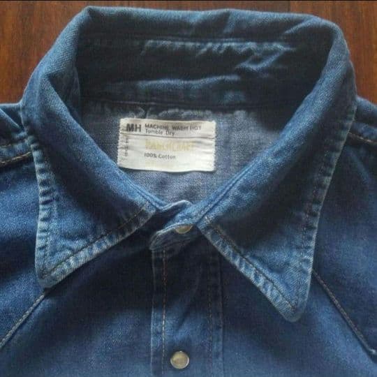 60s〜ビンテージ RANCHCRAFT JCペニー デニム ウエスタン シャツ