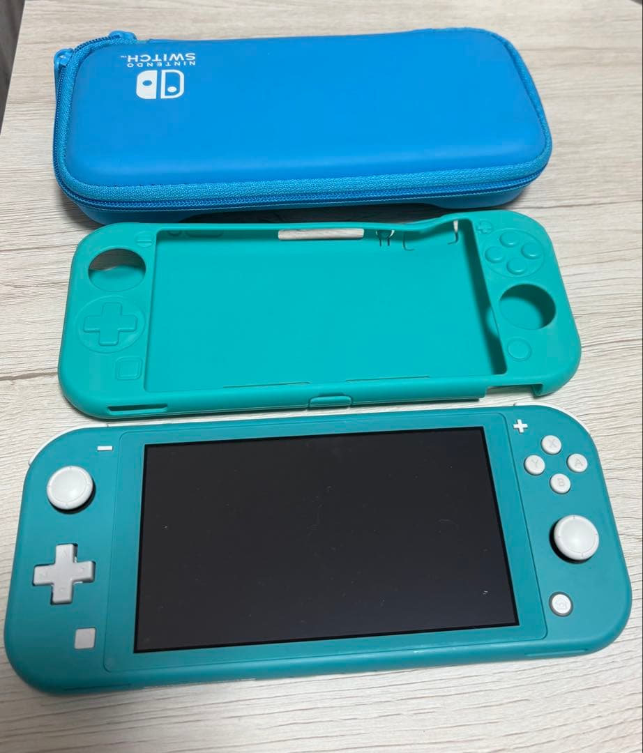Switch lite ターコイズブルー 本体&カバー、ケース付 楽天市場】【スーパーセール 50%OFF】 Nintendo Switch Lite 保護