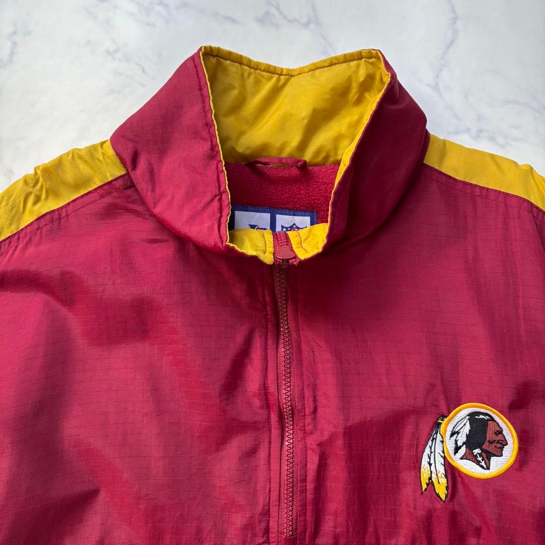 NFL REDSKINS ハーフジップジャケット - メルカリ