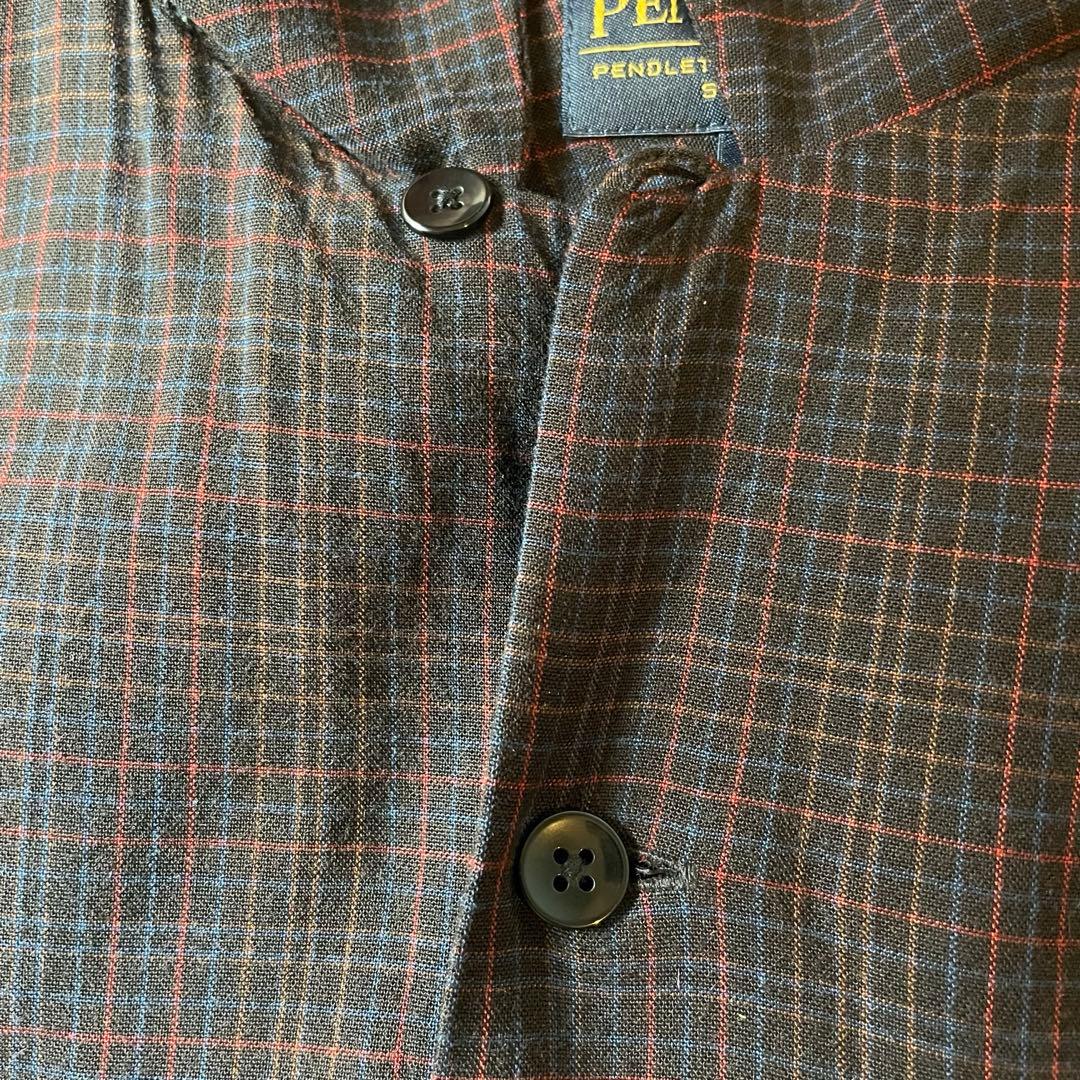 ペンドルトン M オープンカラー レーヨン シャツ 長袖 アメカジ 古着