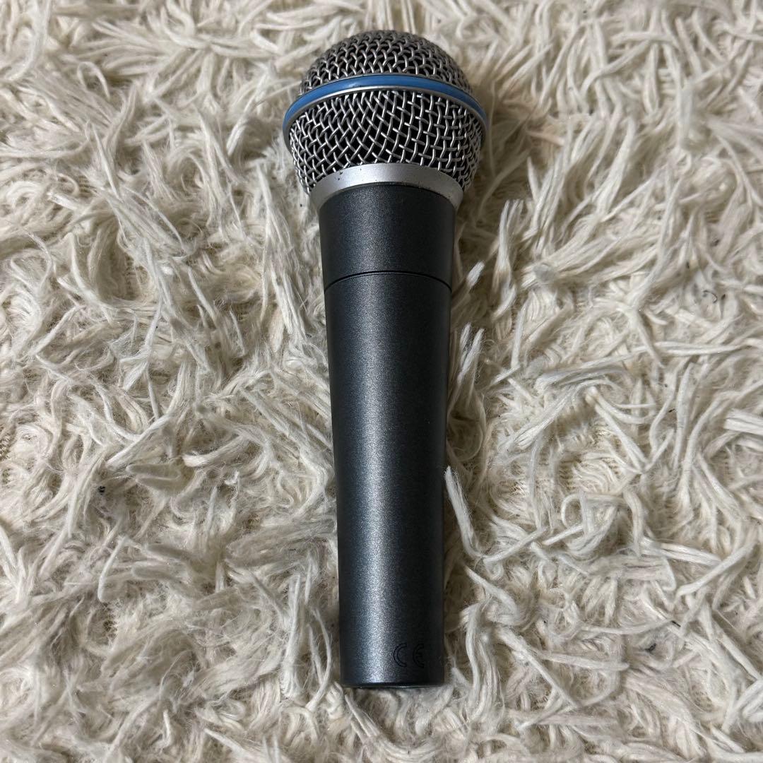SHURE BETA58A ダイナミックマイク マイクポーチ、ケーブル 付属