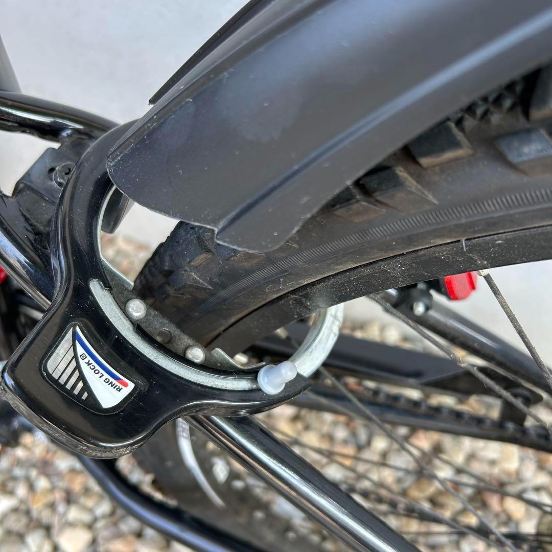 【送料込み】子ども用自転車 26インチ ブラック 《使用期間》約1年3ヶ月