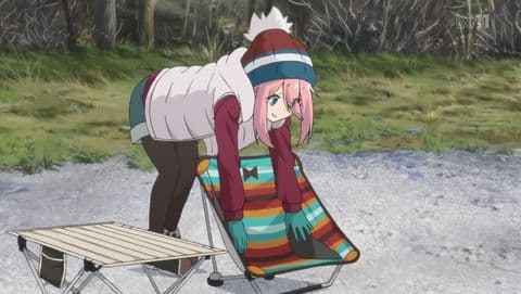 エーライト メイフライチェア ゆるキャン△なでしこカラー - メルカリ