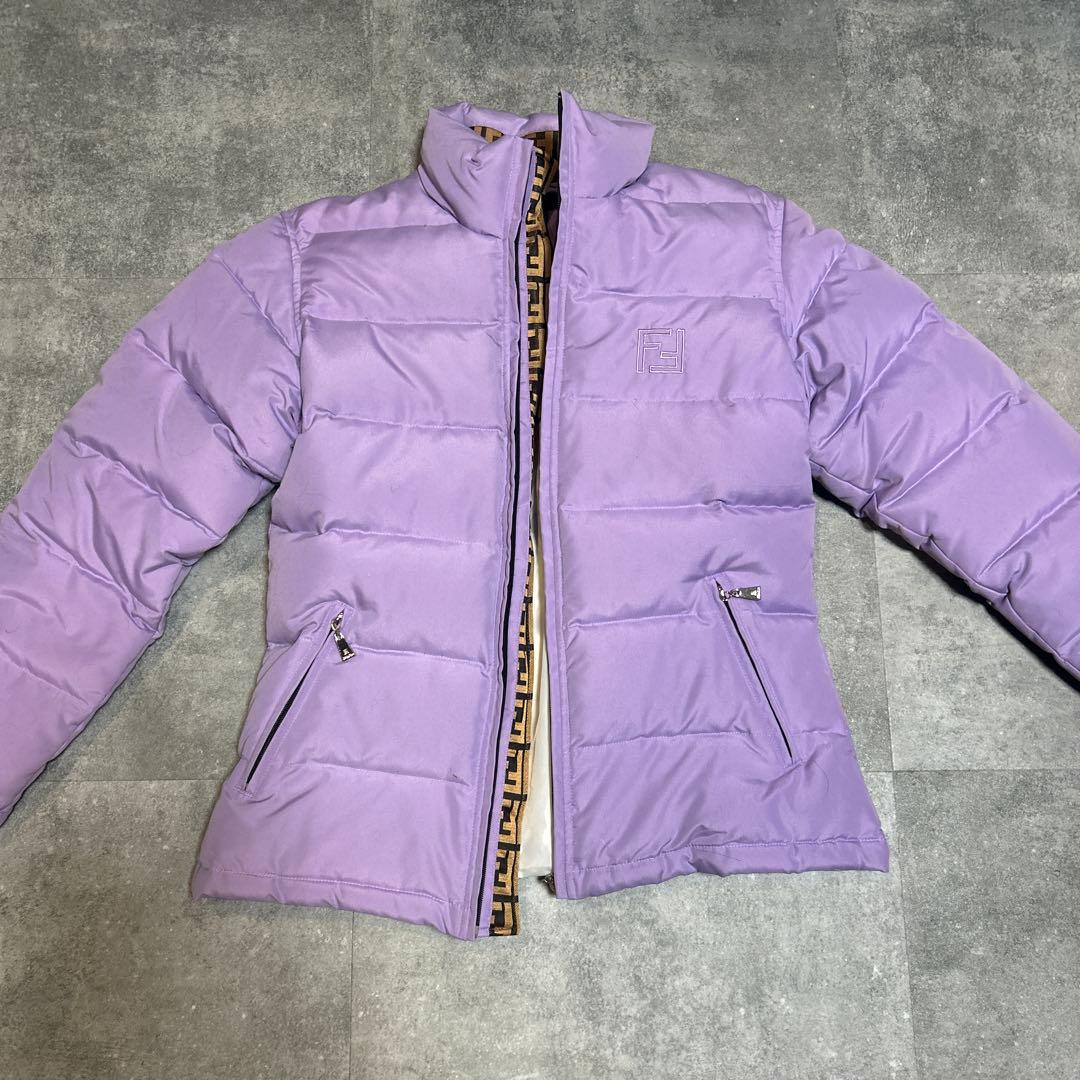 FENDI ダウン　コート 中古・古着通販】FENDI (フェンディ) FFロゴ ダウンジャケット