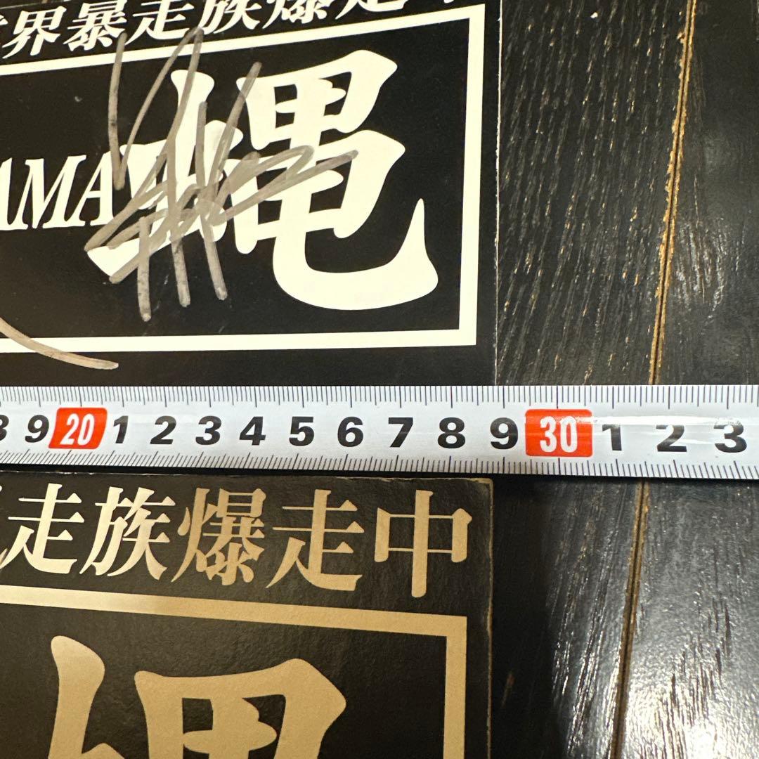 ヴィーゴル様　横浜銀蝿　直筆サイン入り　特大　エンブレム　刺繍当時品　おまけ付き