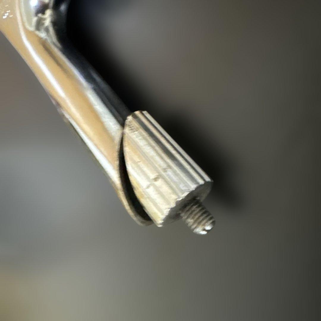 njs 鉄ステム110 深曲がり 美品 - メルカリ