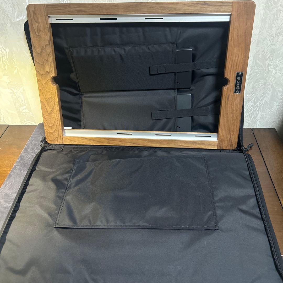 Shim.Craft T.G.F.2 ウォールナット 収納袋＋天板2枚セット