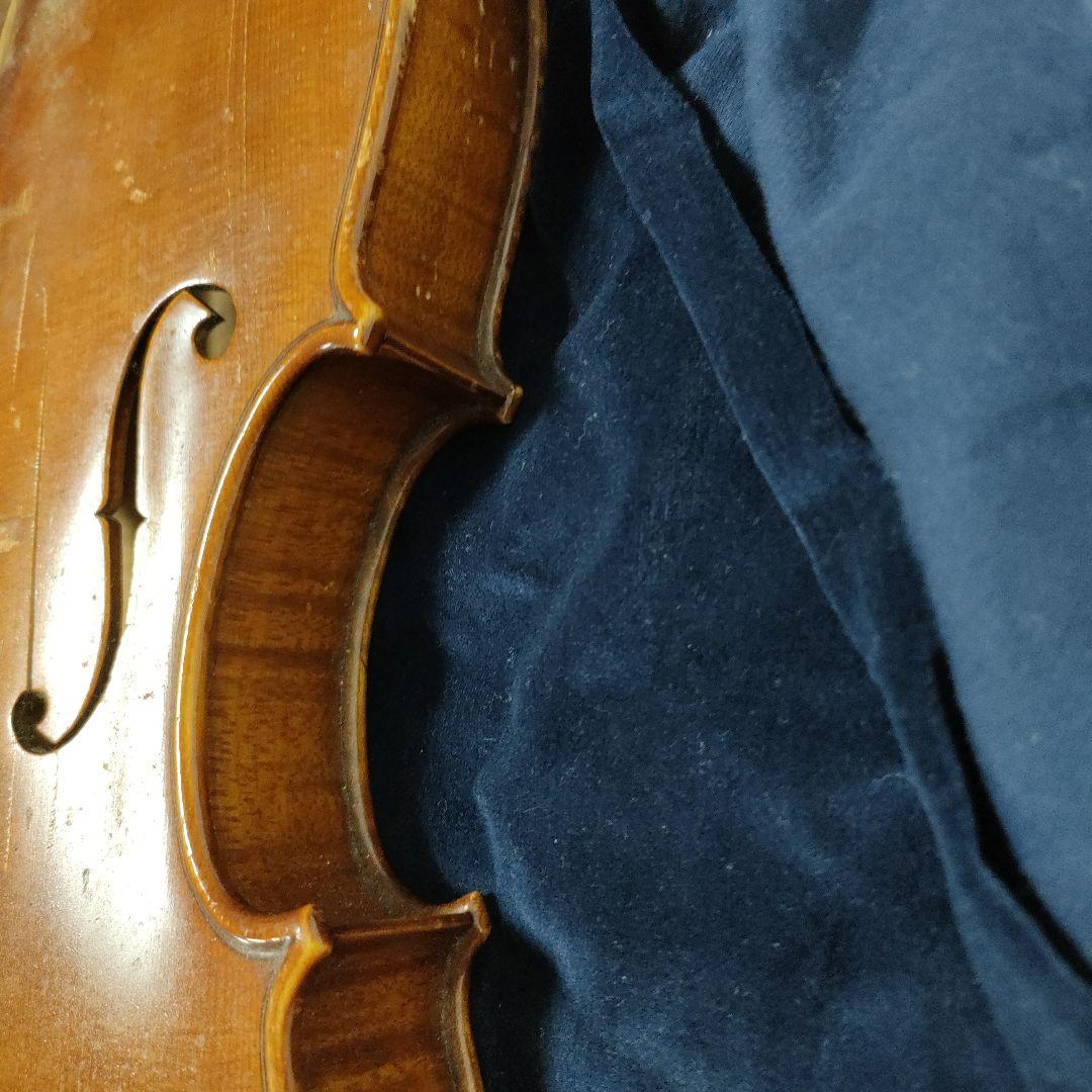 オールドバイオリン4/4 バイオリン弓7本 修理修復の練習用に ジャンク品