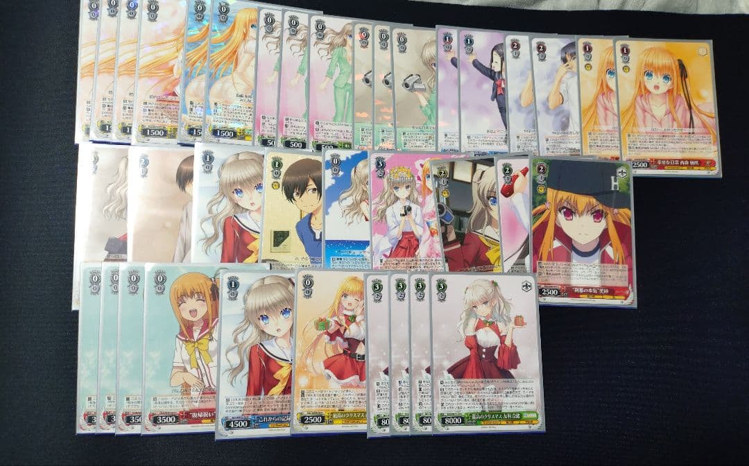 ヴァイスシュヴァルツ デッキ パーツ Charlotte スリーブ付き