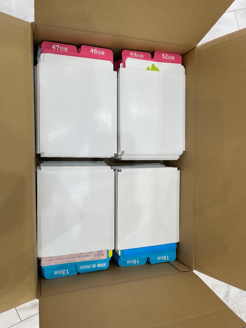 【欠品無し】七田式　ドッツセット 1日目〜63日目