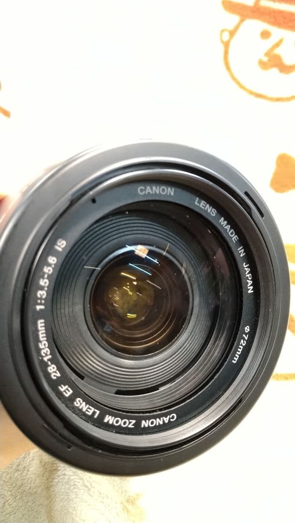 レンズ　 Canon　EF 28-135mm F3.5-5.6 IS USM