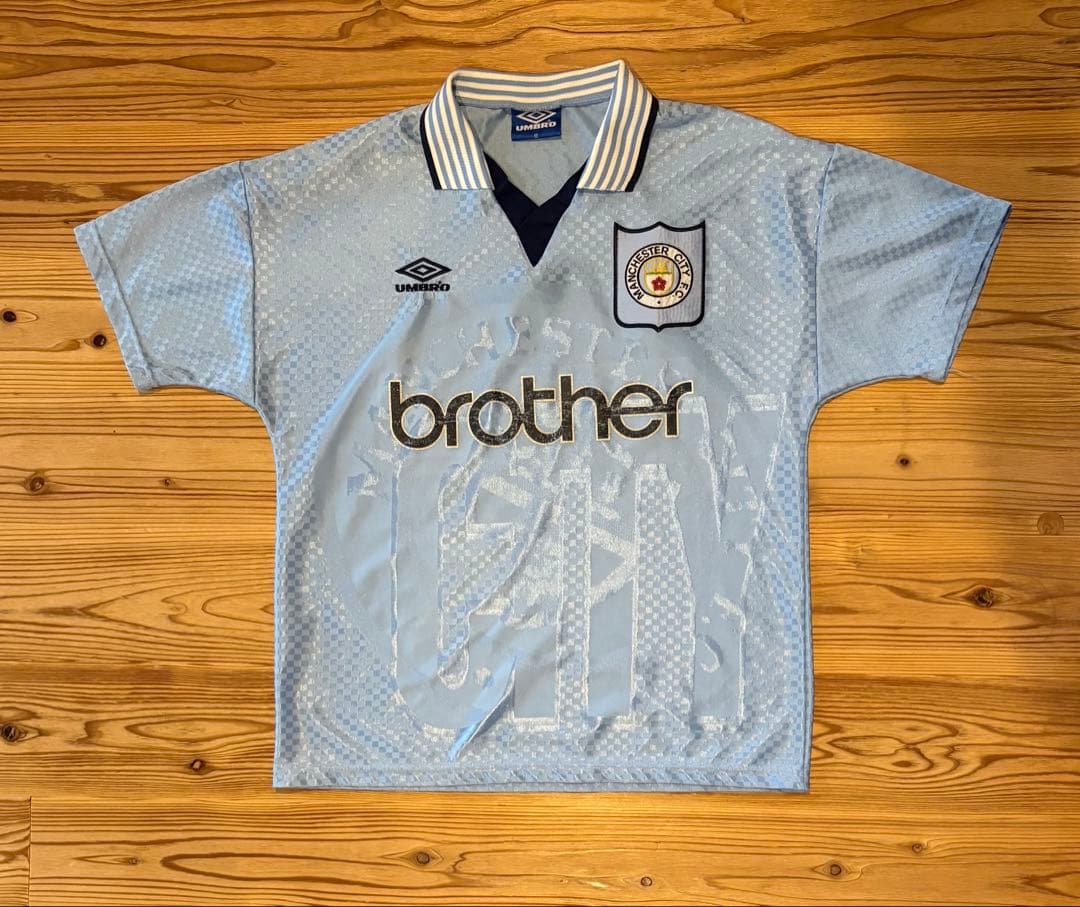 90s umbro アンブロ マンチェスターシティ 93/95 ユニフォーム 90s