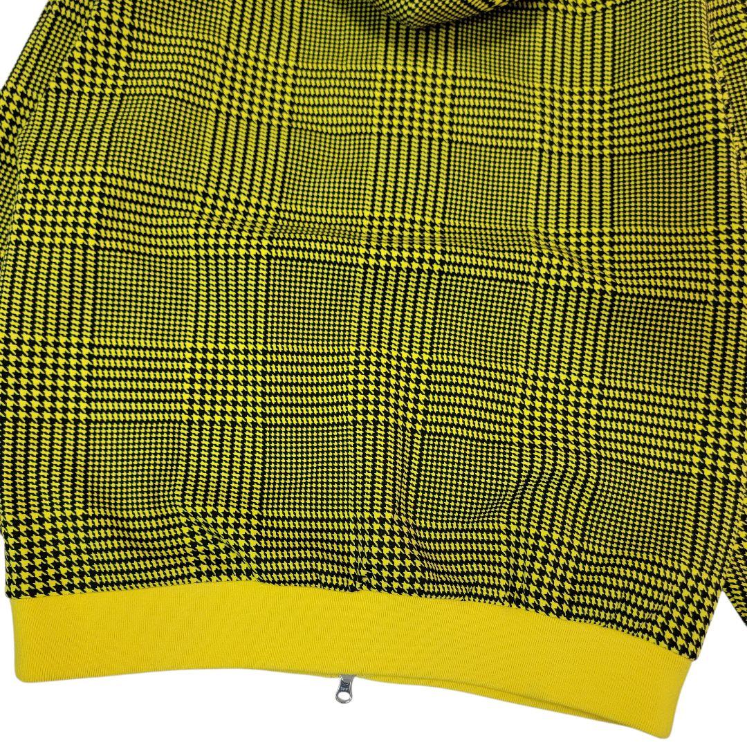 ほぼ未使用 ジャックバニー グレンチェック柄 ダンボールスウェット