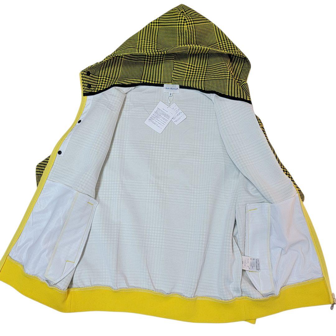 ほぼ未使用 ジャックバニー グレンチェック柄 ダンボールスウェット