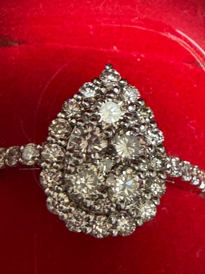 Pt900 プラチナ ダイヤモンドリング 1.00ct ダイヤ 1ct 5g以上