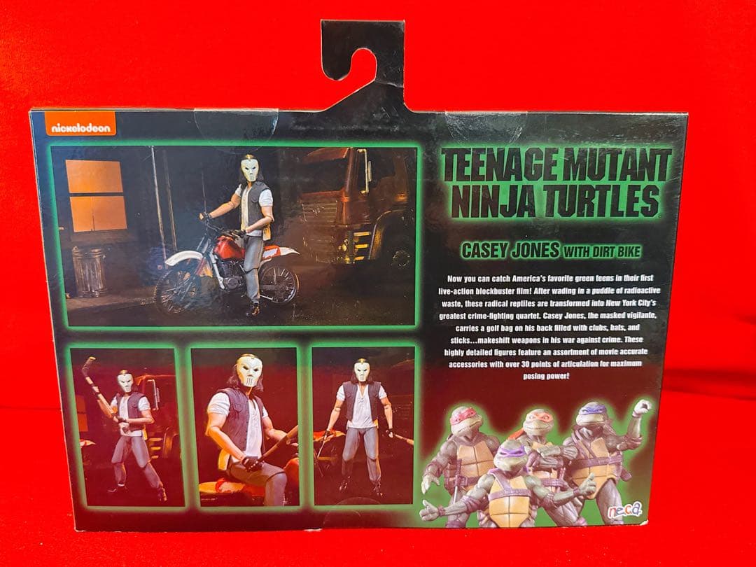 タートルズ ケイシー・ジョーンズ バイク 付属 Neca フィギュア 海外限定