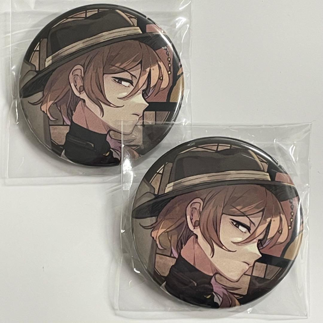 文豪ストレイドッグス 中原中也 缶バッジ2個 ゲーマーズ本まつり特典