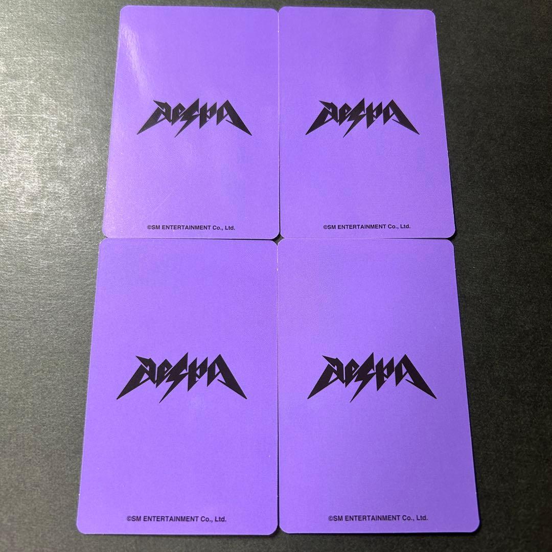 aespa Rich Man HMV店舗特典 トレカ 全4種 コンプ - メルカリ