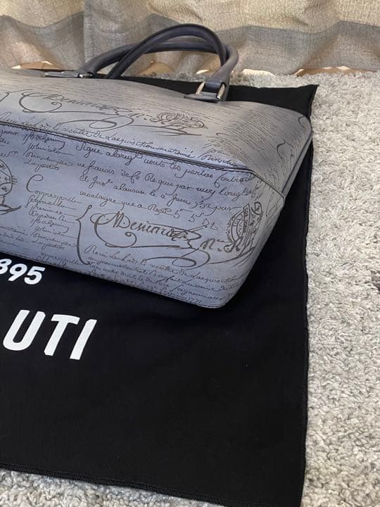 K.K様専用】ベルルッティ トゥジュール トートバッグ ライトアルミ