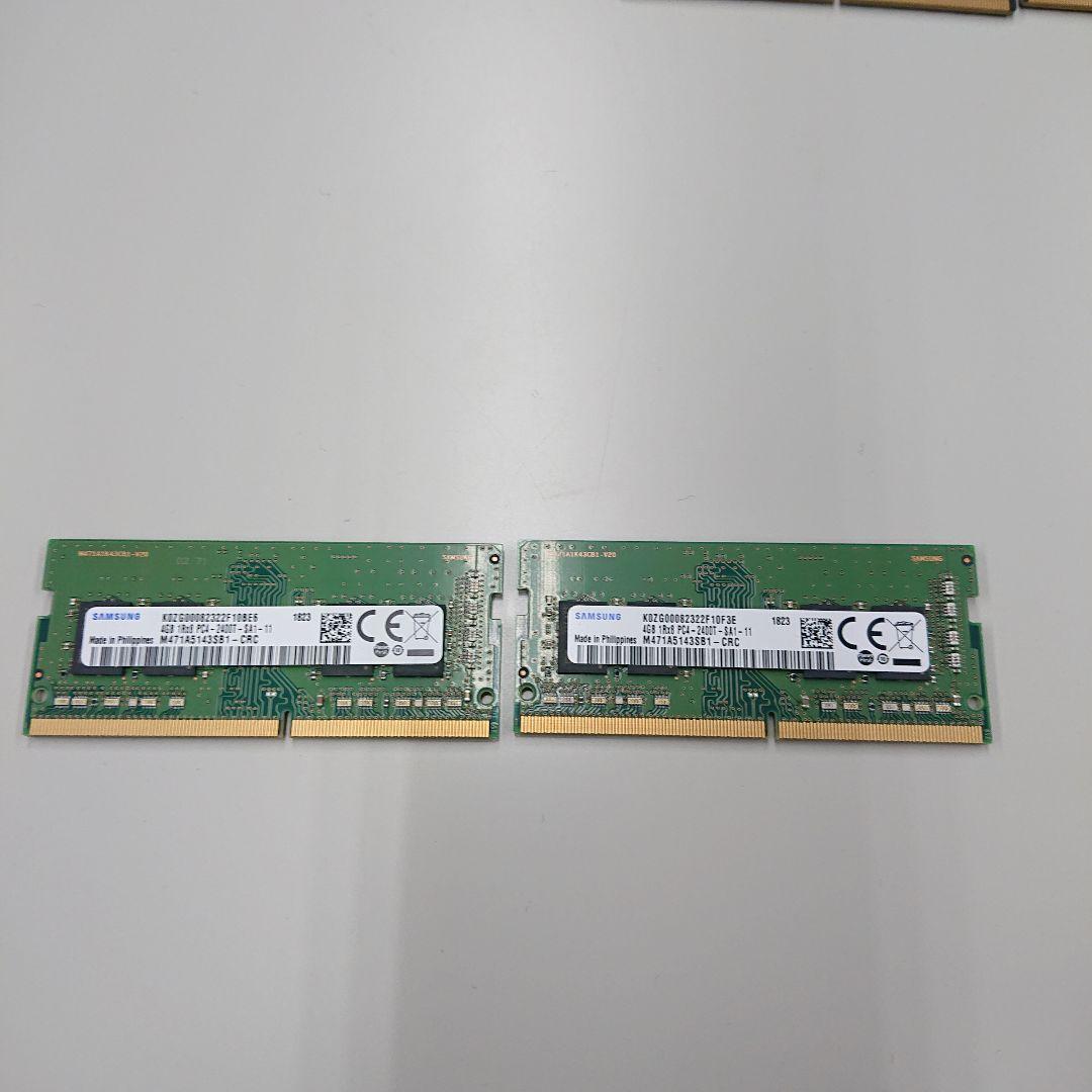 中古品】Samsung DDR4 メモリ8GB （4GBx2枚） - メルカリ