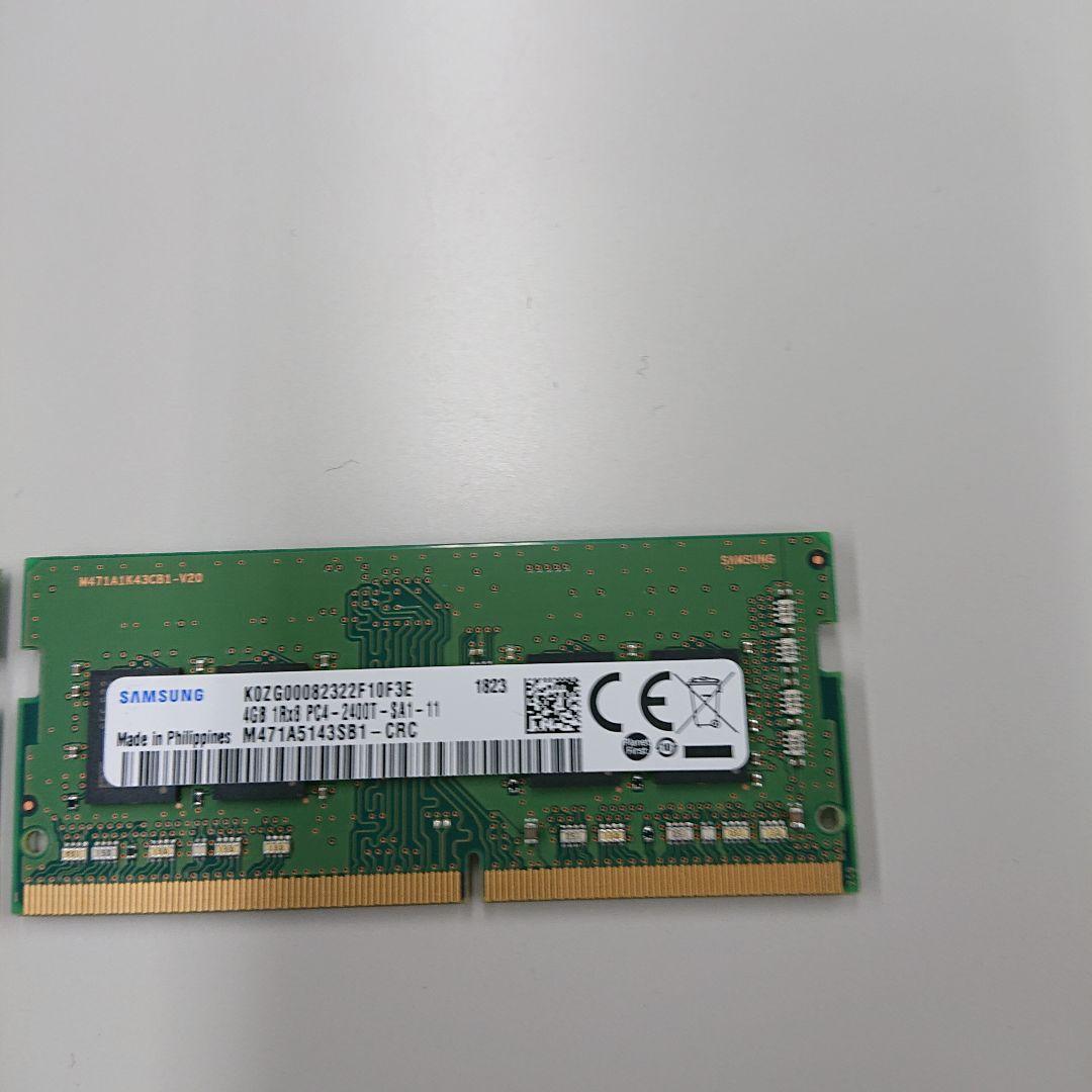 中古品】Samsung DDR4 メモリ8GB （4GBx2枚） - メルカリ