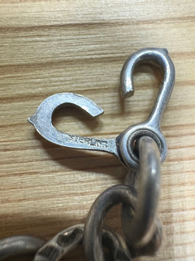 シルバー ブレスレット 19.9cm 8.41g スウィートハートジュエリー