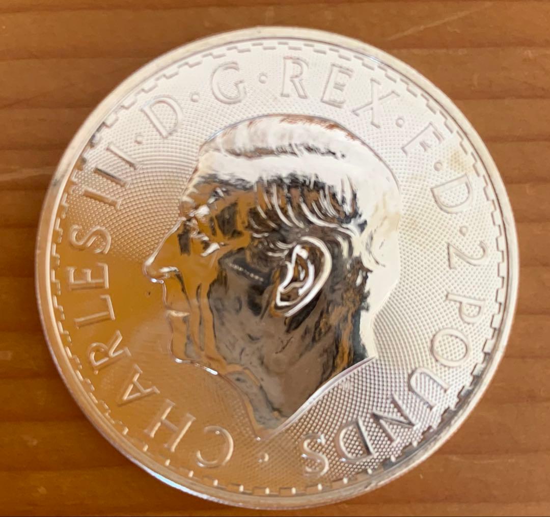 2023年 ブリタニア銀貨 1oz 999銀 5枚セット - メルカリ