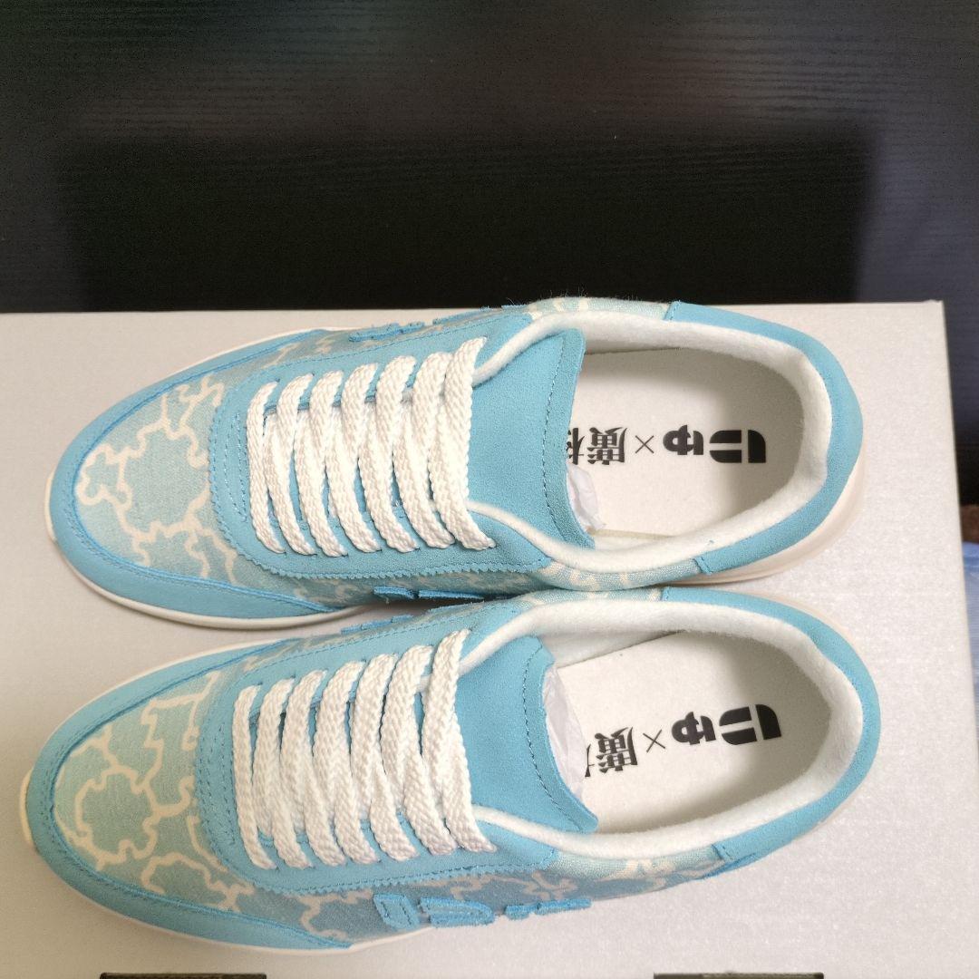 ボスSANGACIO×KABUKI にゅーずスニーカー 廣松 23.5cm